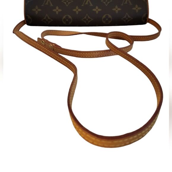 Louis Vuitton Monogram Pochette Twin GM Crossbody Bag Shoulder Bag Handbag - Picture 10 of 13